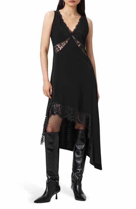 AllSaints Lailey Asymmetric Sleeveless Dress