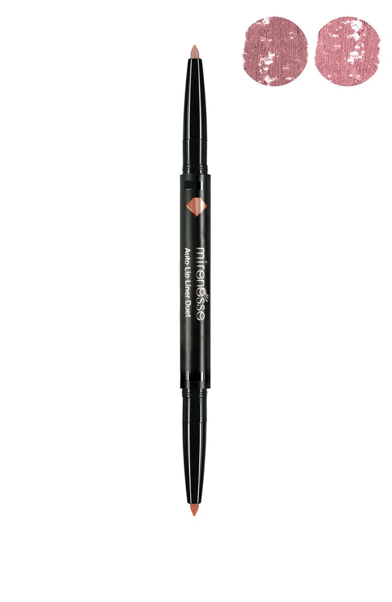 MIRENESSE Auto Lipliner Duet - Barely Nude, Main, color, 