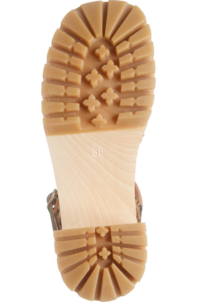 Swedish Hasbeens Jungle Sandal, Alternate, color,
