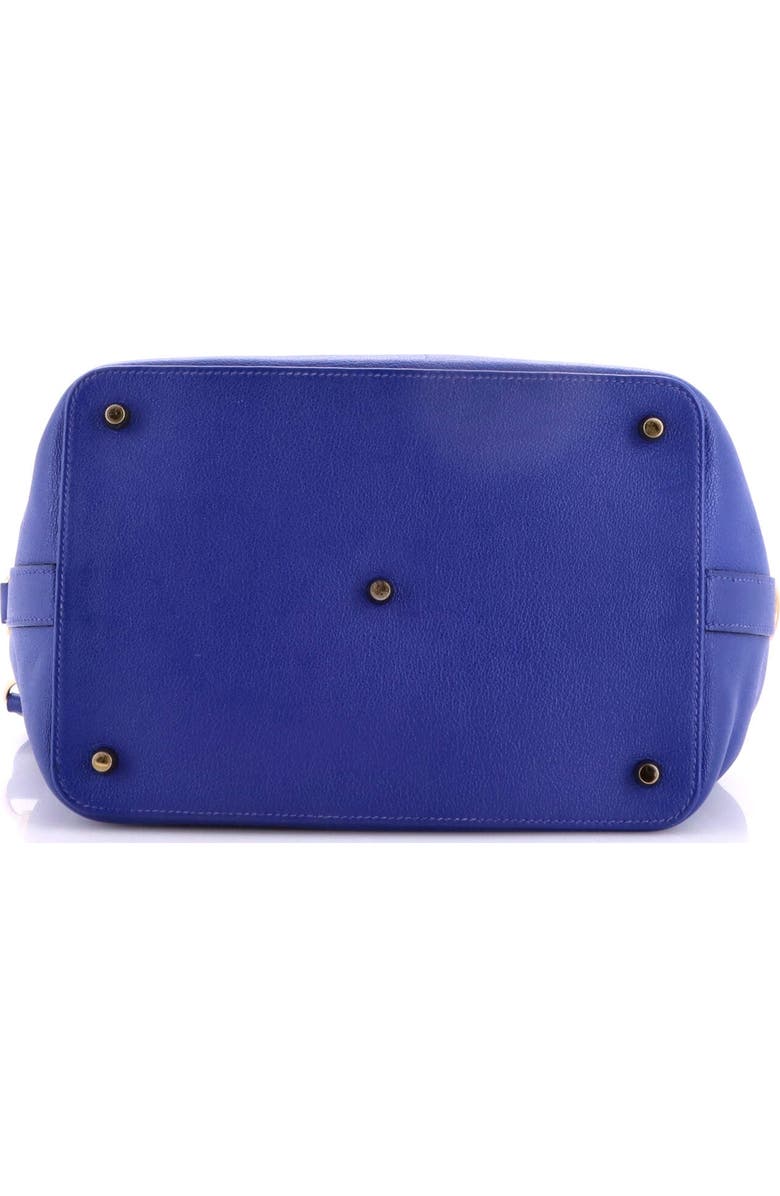 Pre-Owned Hermes Toolbox Bag Evercolor 26, Alternate, color, Bleu Electrique