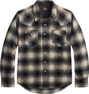Double RL Jacquard Wool Blend Shirt
