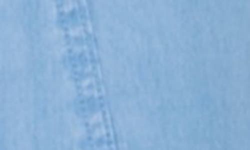 August Sky Chambray Button Front Dress In Chambray