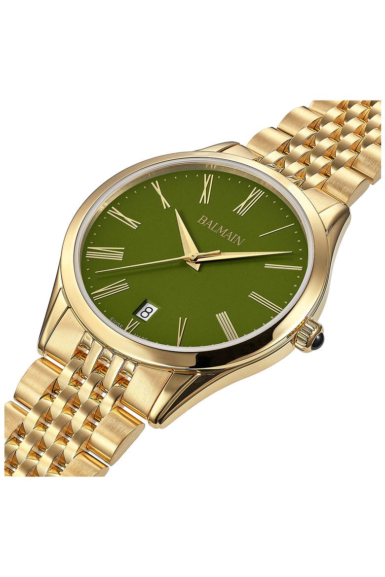 Classic R Bracelet Watch, 41mm, Alternate, color, YELLOW GOLD