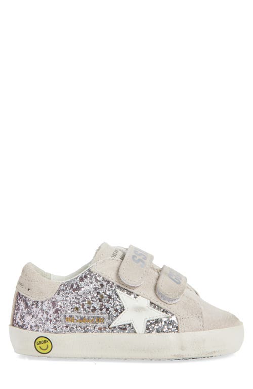Golden Goose Kids' Old School Glitter Low Top Sneaker In Multi