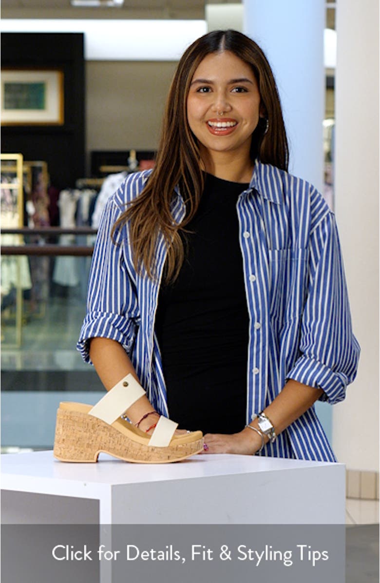 Sunset Ibiza Platform Slide Sandal, sales video thumbnail