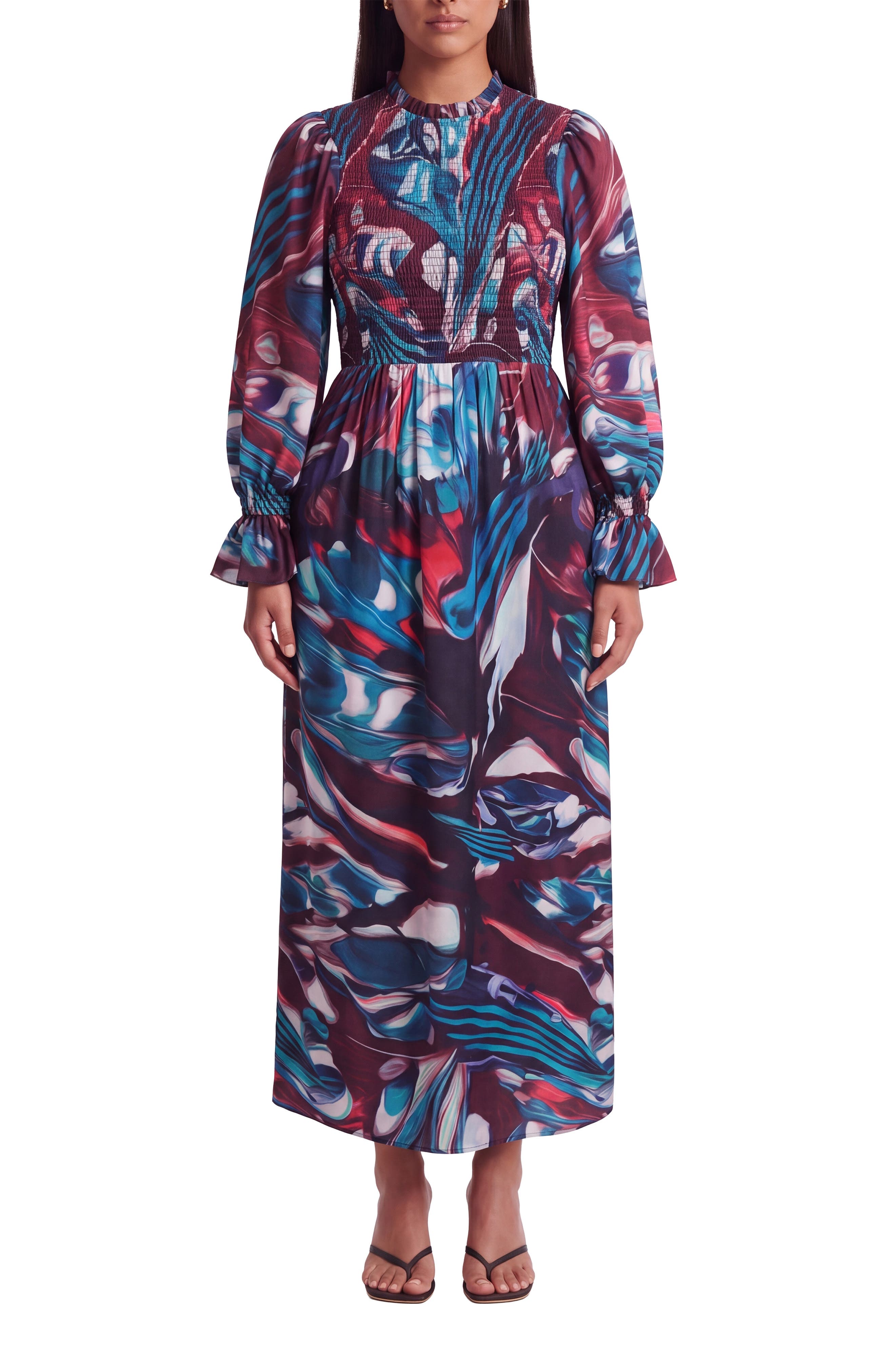 Aurnia Smocked Maxi Dress