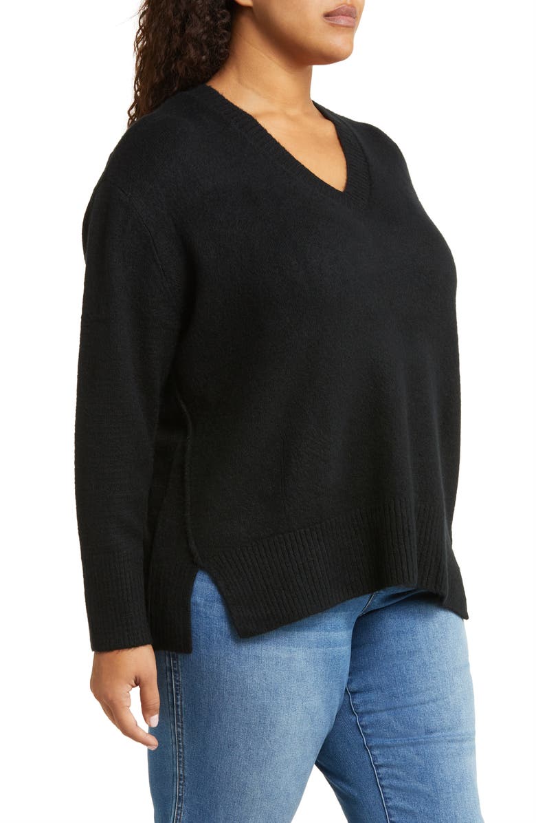 Vince Camuto V-Neck Sweater, Alternate, color, 