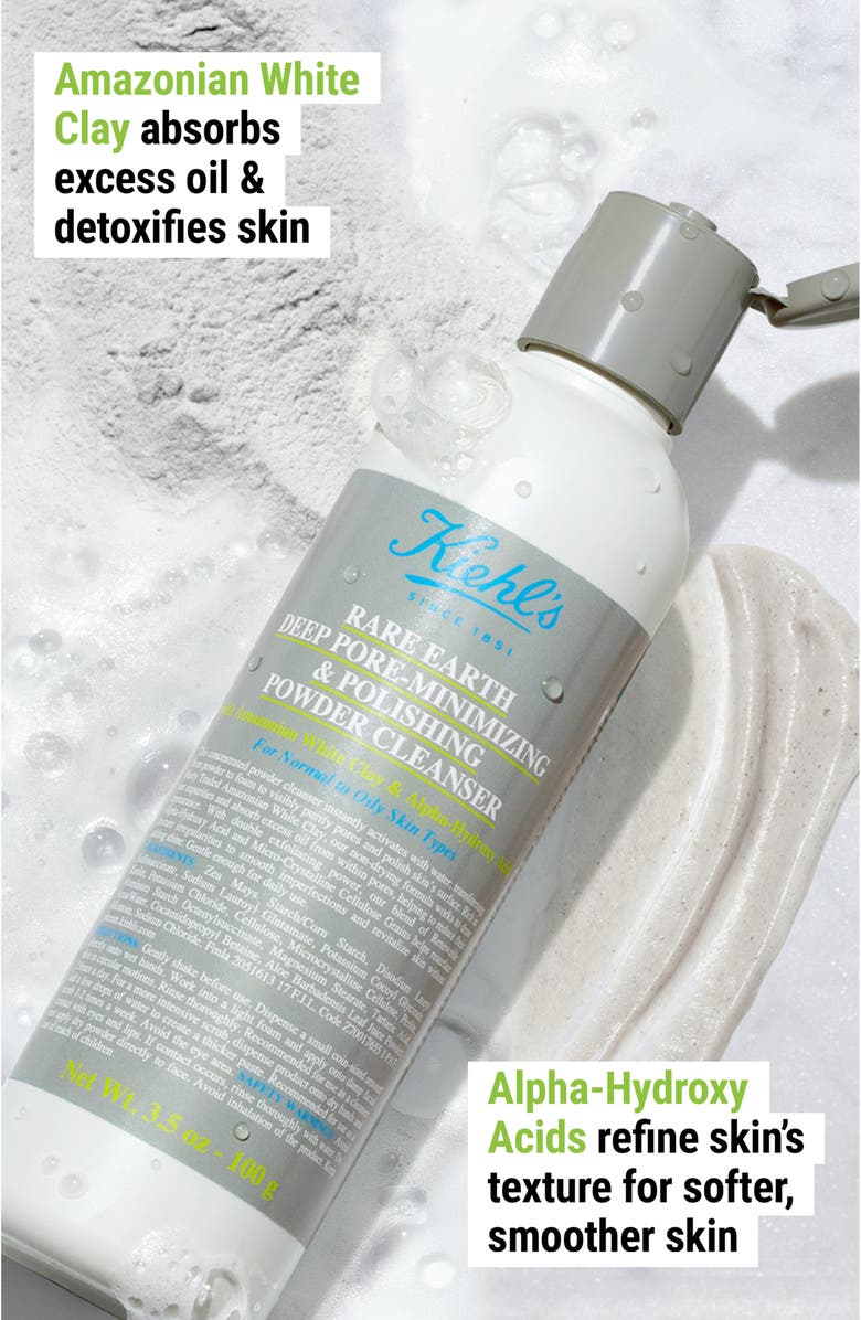 Kiehl's Since 1851 Rare Earth Deep Pore-Minimizing & Polishing Powder Cleanser, Alternate, color, 