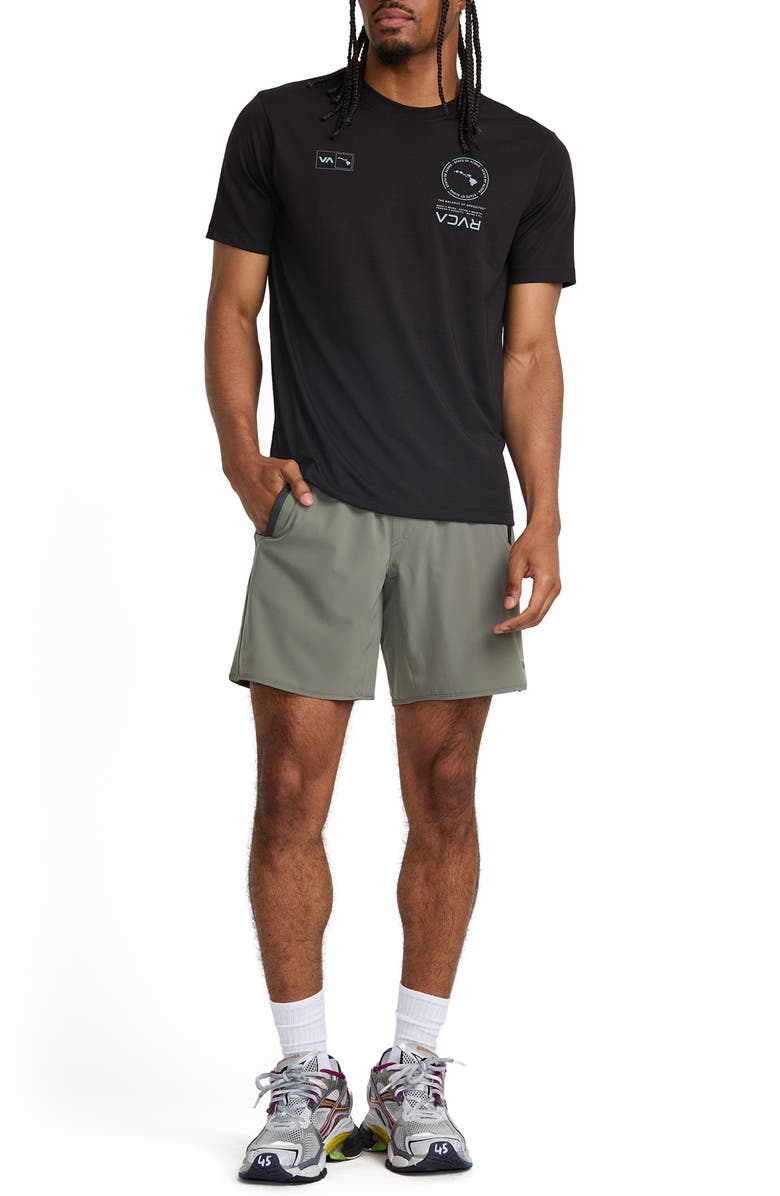 RVCA Hawaii Mark Performance T-Shirt, Alternate, color, 