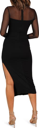 Farrow Long Sleeve Midi Dress