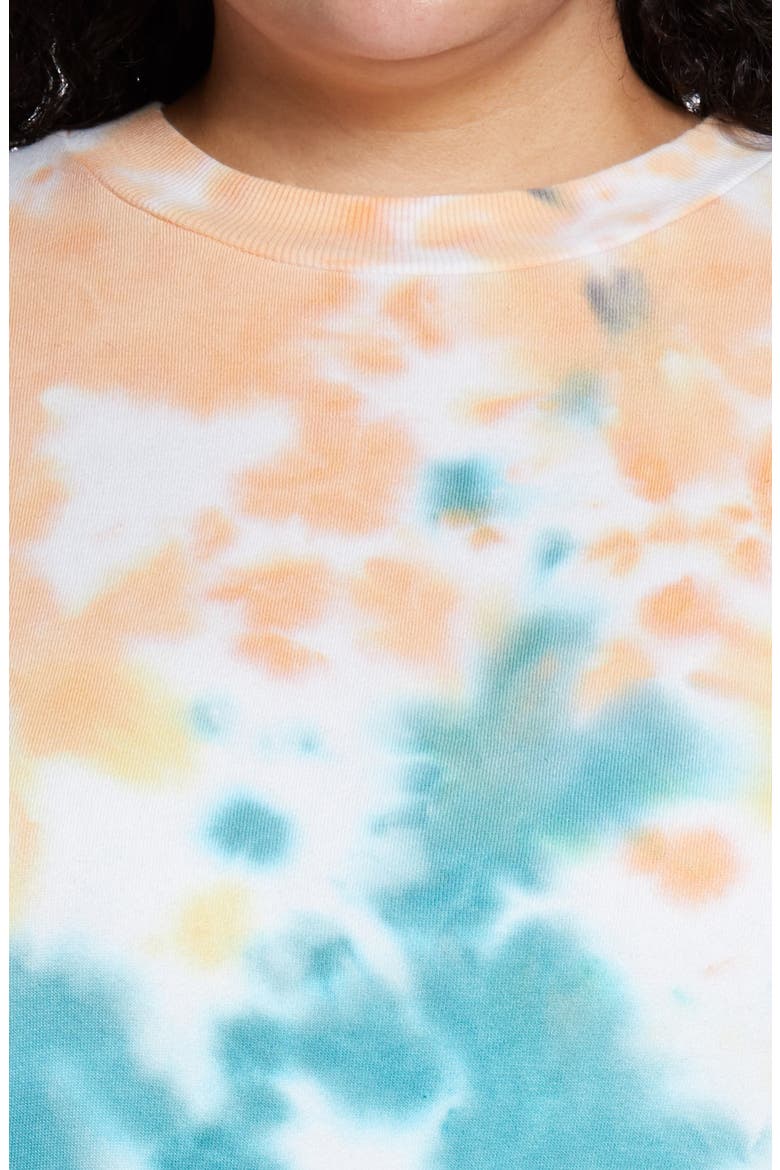 Diana Tie Dye Sweatshirt, Alternate, color, ABSTRACT MULTI TIE DYE
