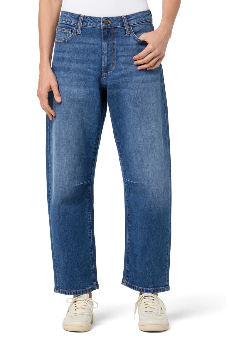 Barrel Leg Jeans, Main, color, WINNIE
