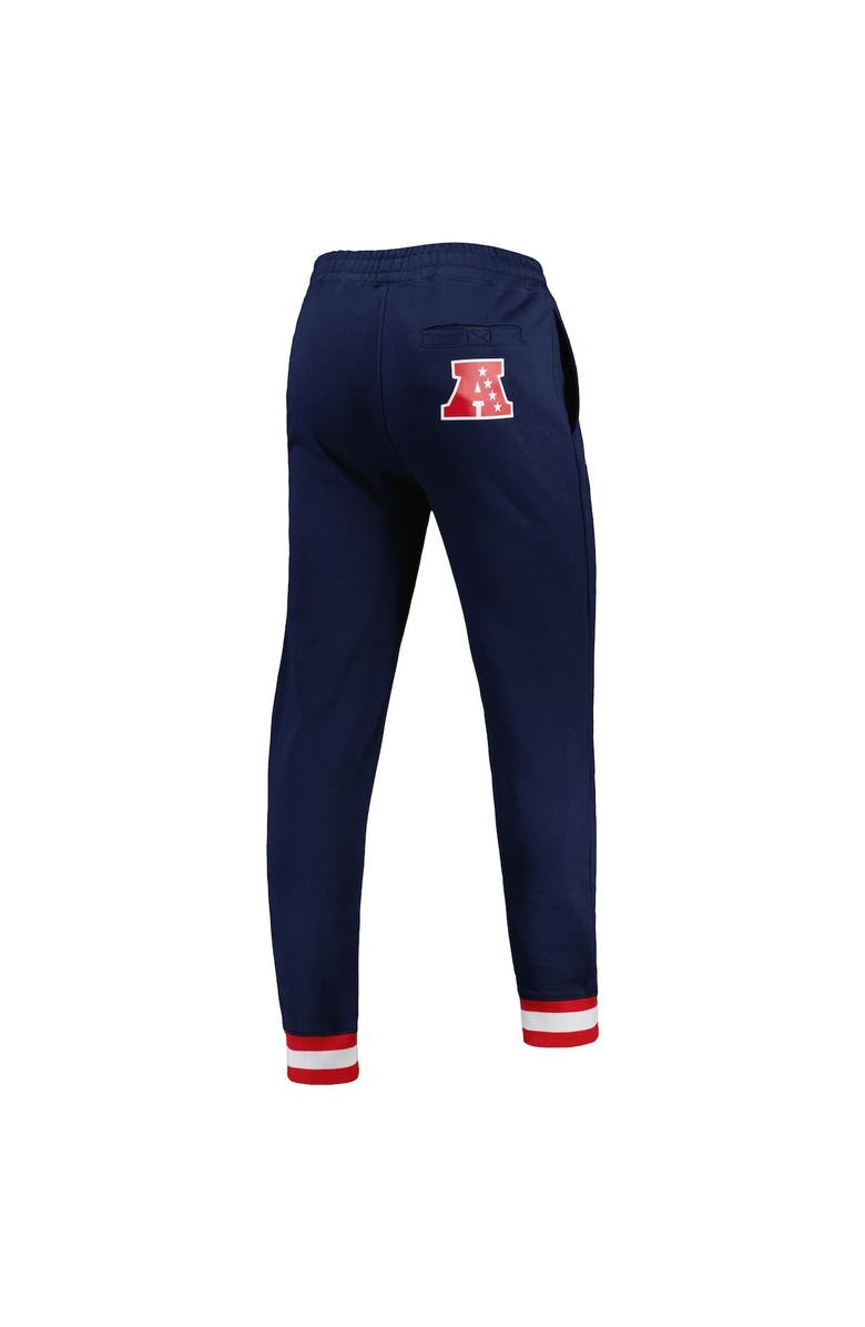 STARTER Men's Starter Navy New England Patriots Blitz Fleece Jogger Pants, Alternate, color, Navy