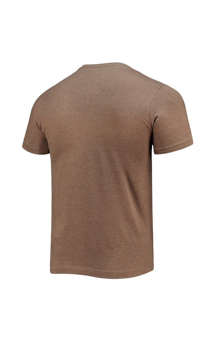 HOMEFIELD Men's Homefield Heathered Brown Bowling Green St. Falcons Vintage BGSU T-Shirt, Alternate, color, 