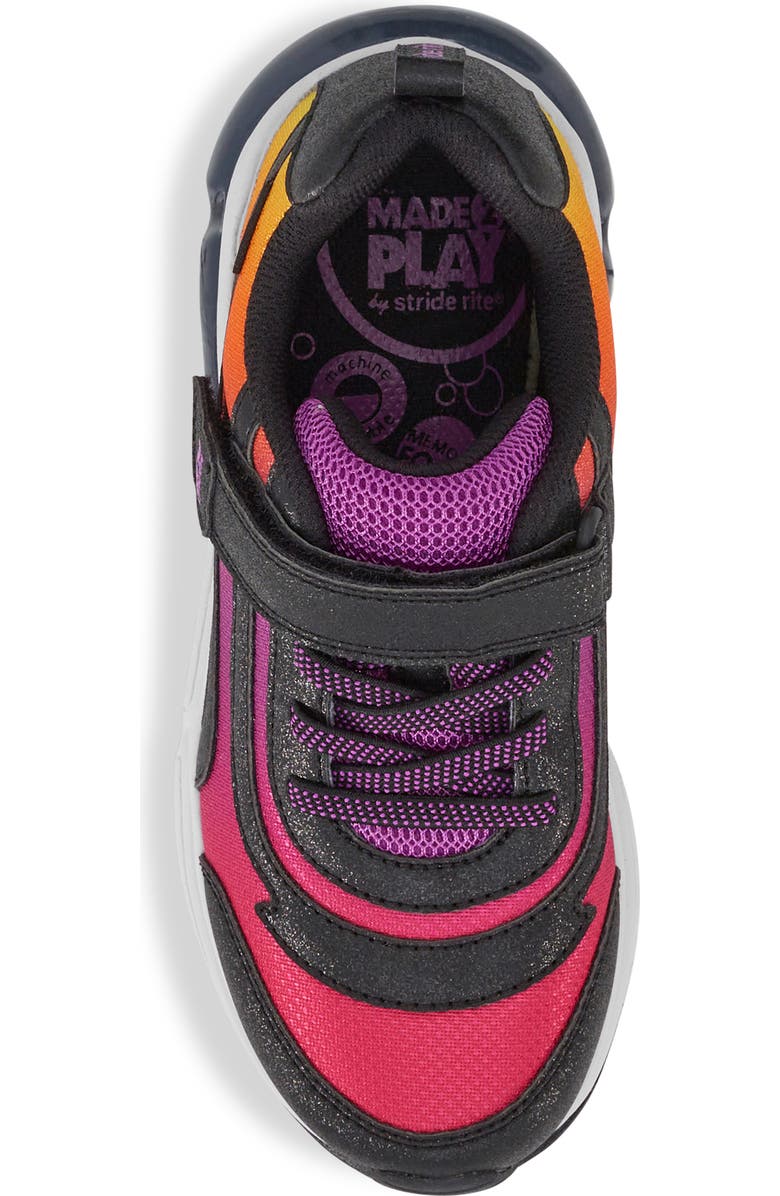 Stride Rite Kids' Made2Play<sup>®</sup> Light-Up Surge Bounce Sneaker, Alternate, color, Sunset