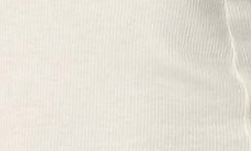 Edikted Mel Lace Trim Rib Top In Cream