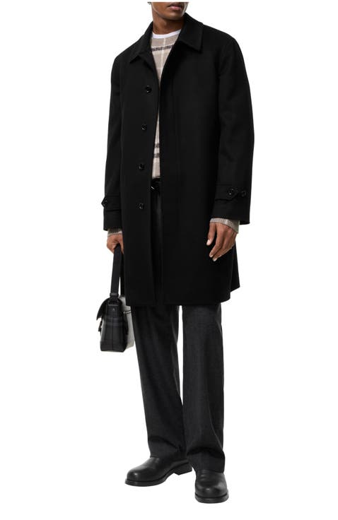 Mid-length Cashmere Car Coat