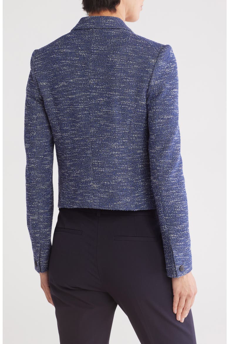 Elle Blazer, Alternate, color, BLUE MULTI