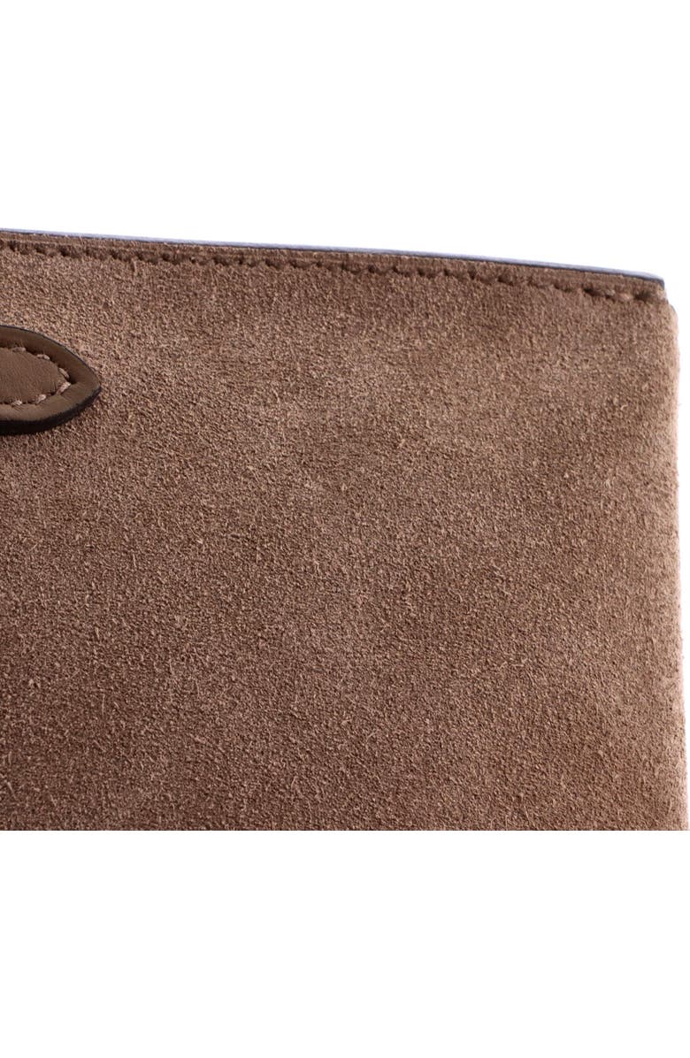 Pre-Owned Hermes Hermesnap Wallet Bag Grizzly and Swift, Alternate, color, Etoupe