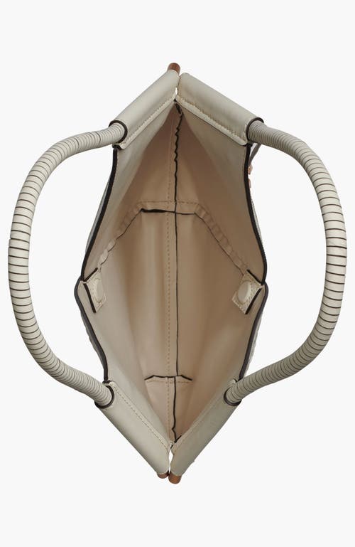 Donna Karan New York Baldwin Woven Grommet Mini Shoulder In Brown