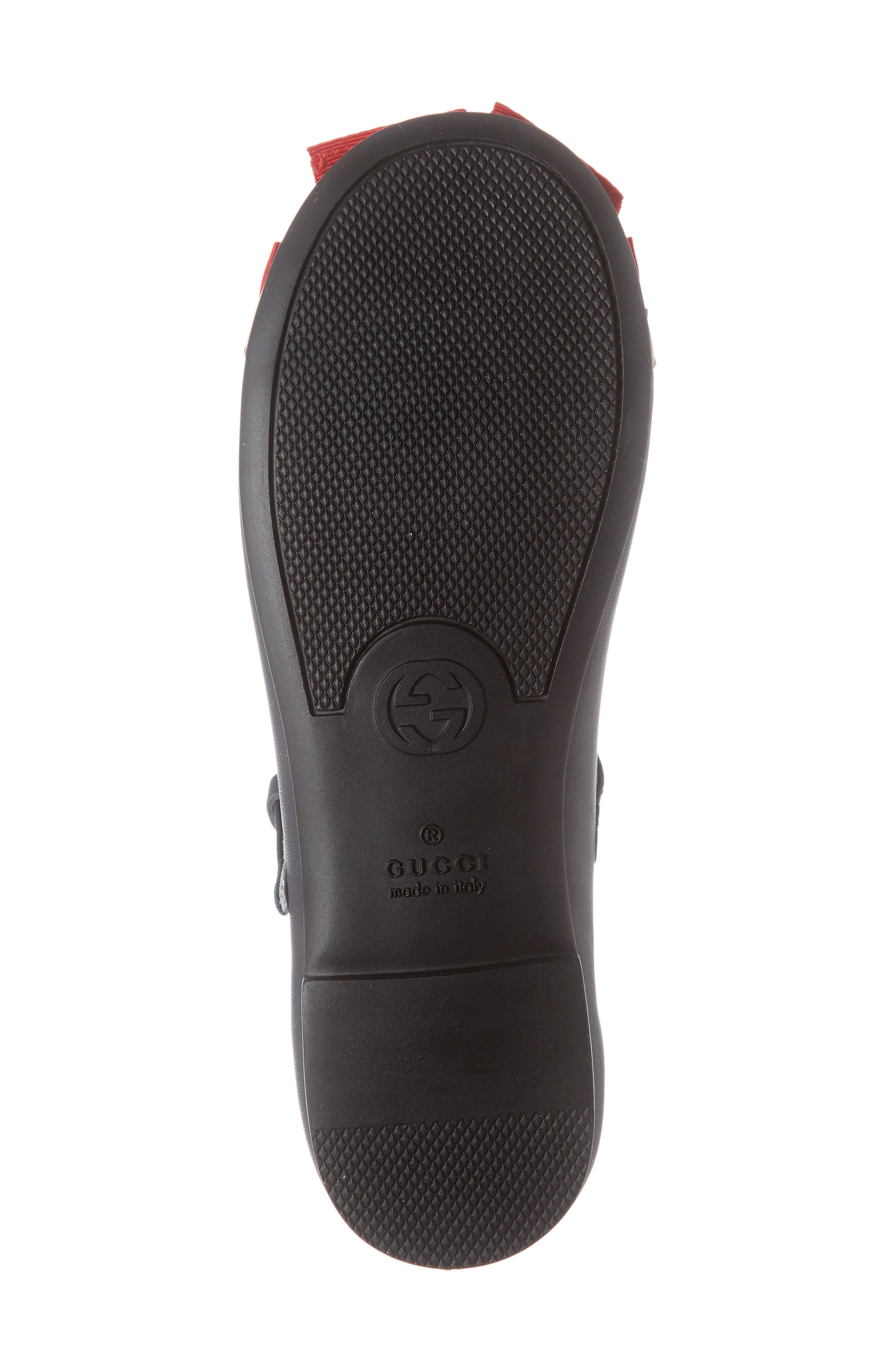 Gucci Web Bow Mary Jane Flat, Alternate, color, 