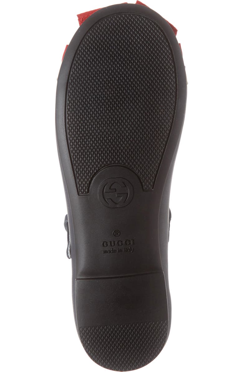 Gucci Web Bow Mary Jane Flat, Alternate, color,