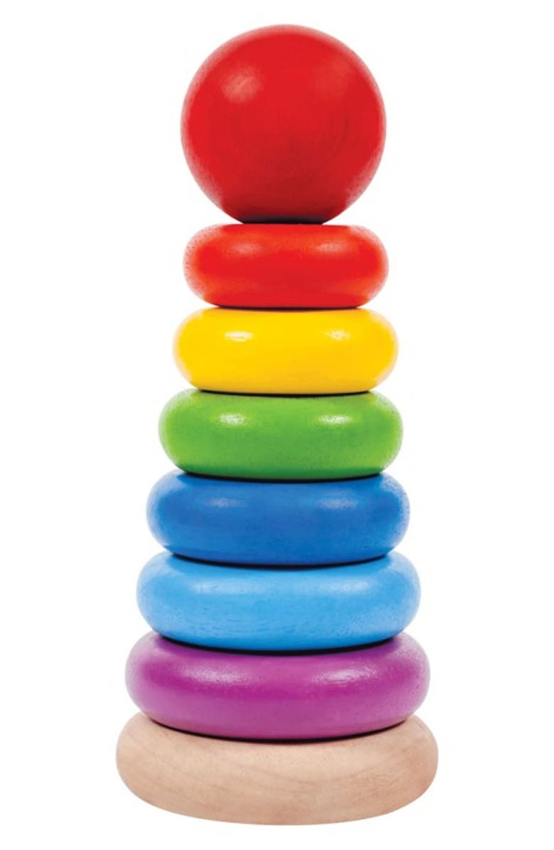 PlanToys<sup>®</sup> Stacking Ring Playset, Main, color, Assorted