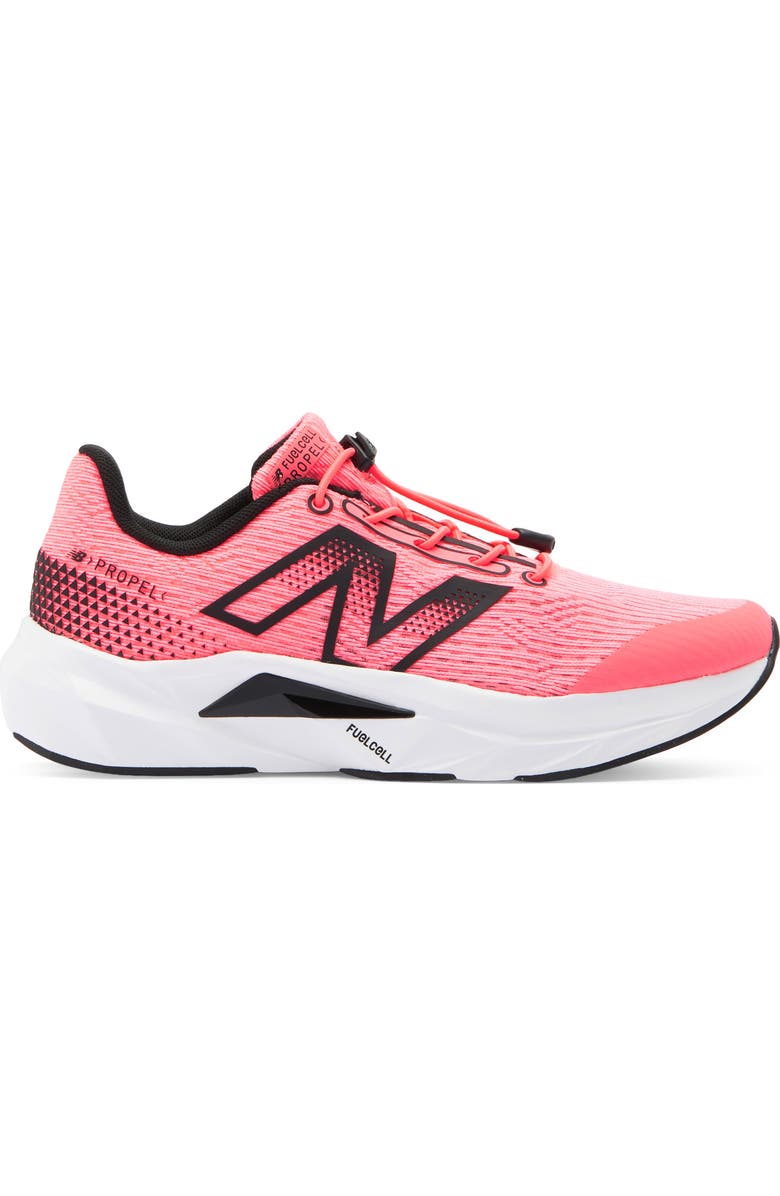 New Balance Kids' FuelCell Propel v5 Running Shoe, Alternate, color, Ultra Pink/ Black