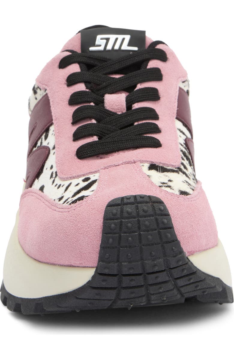 Steve Madden Supercampo Platform Sneaker, Alternate, color, Pink Multi