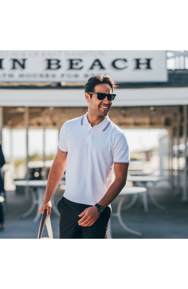 Peter Manning James Polo Shirt, Alternate, color, White Tipped