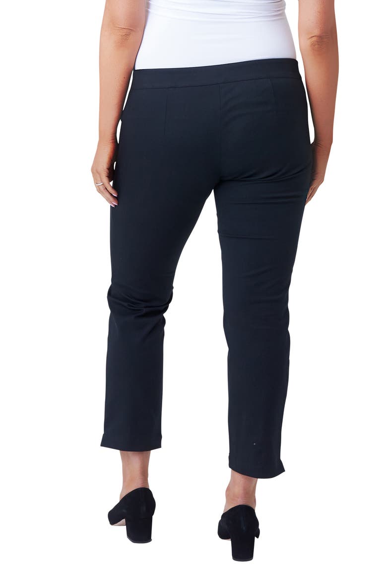 Ava Crop Maternity Pants, Alternate, color, BLACK