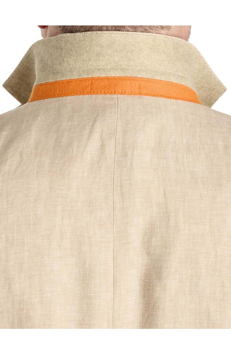 Tallia Big & Tall Linen Suit Jacket, Alternate, color, Tan