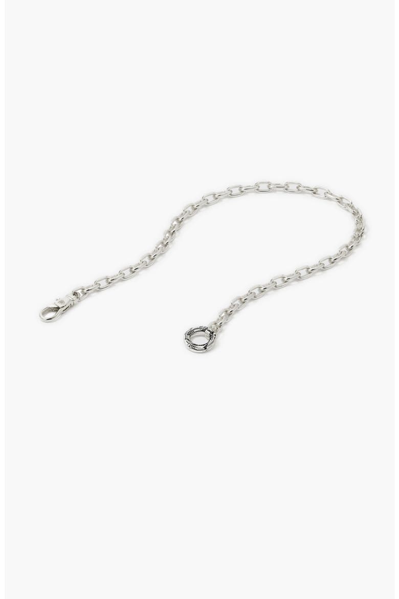 Ring X-Large Necklace In Silver, Alternate, color, Silver