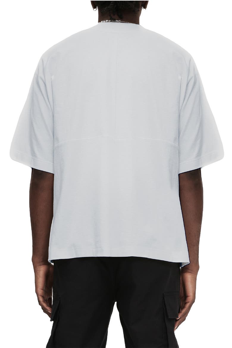 Heavyweight Textured Jersey Graphic T-Shirt, Alternate, color, GREY