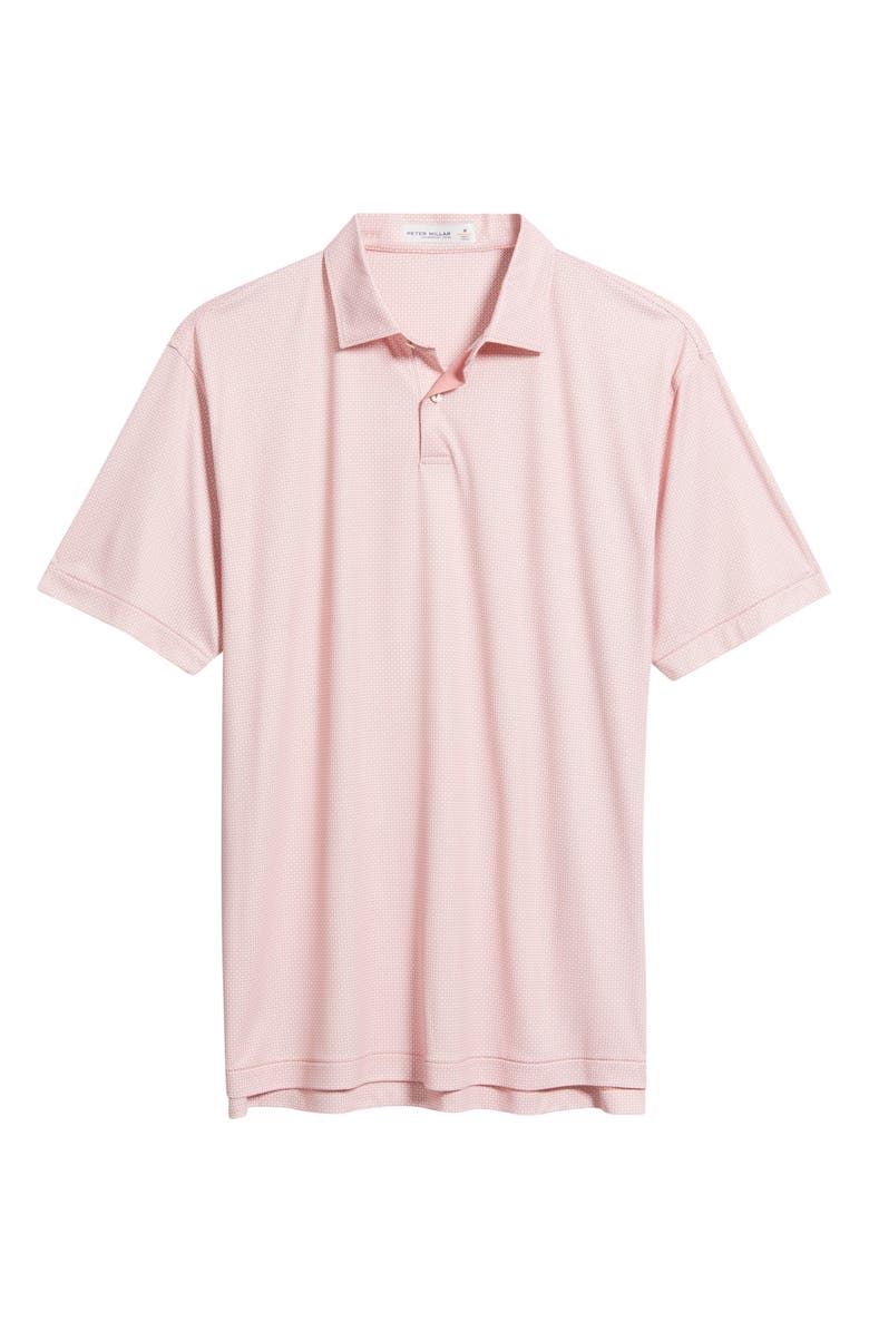 Peter Millar Parke Featherweight Performance Polo, Main, color, Venetian Pink