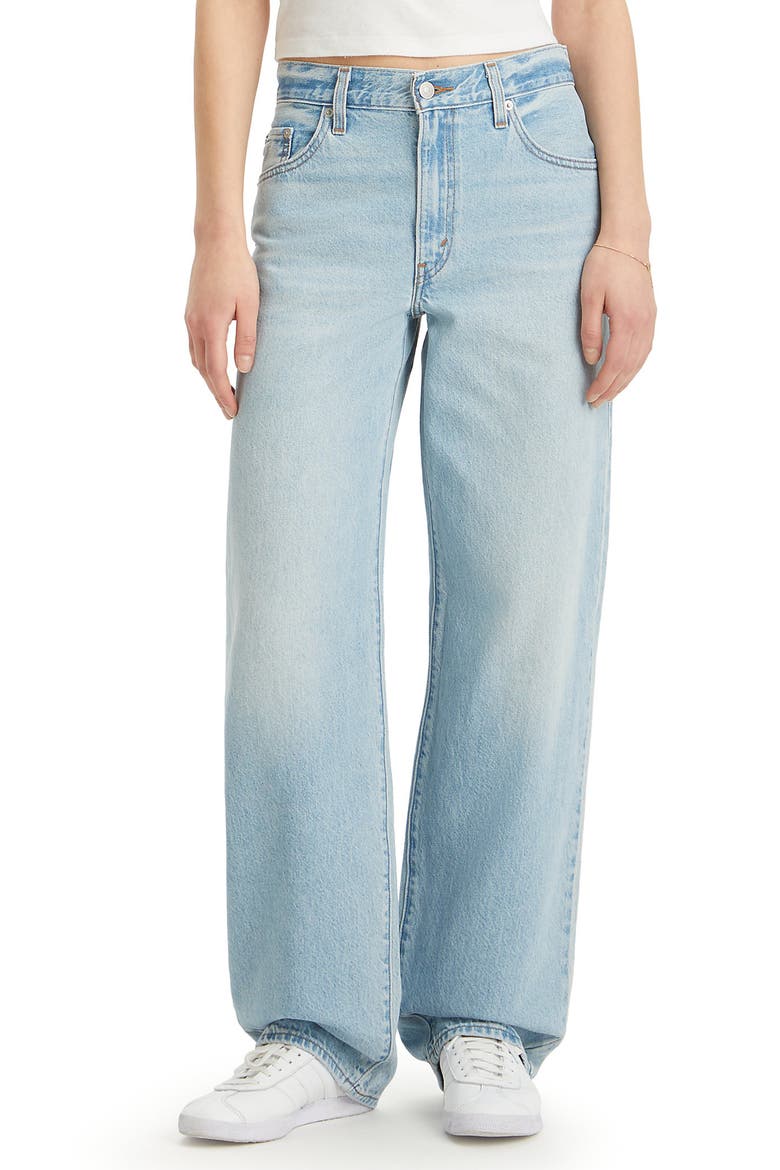 Baggy Dad Jeans, Main, color, PICK SIDES