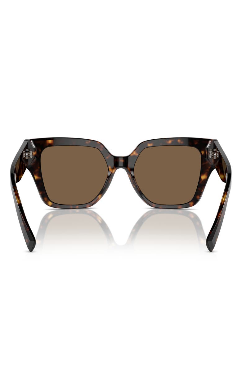 Dolce&Gabbana 52mm Square Sunglasses, Alternate, color, Havana