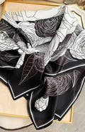 SILKSILKY Silk Square Scarf