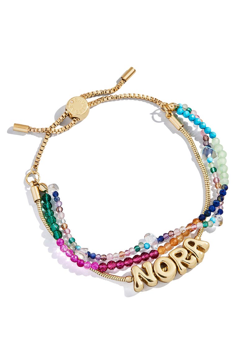Rowan Semiprecious Custom Layered Bracelet, Main, color, GOLD MULTI