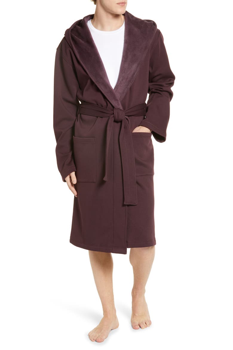 'Brunswick' Robe, Main, color, DEEP BURGUNDY