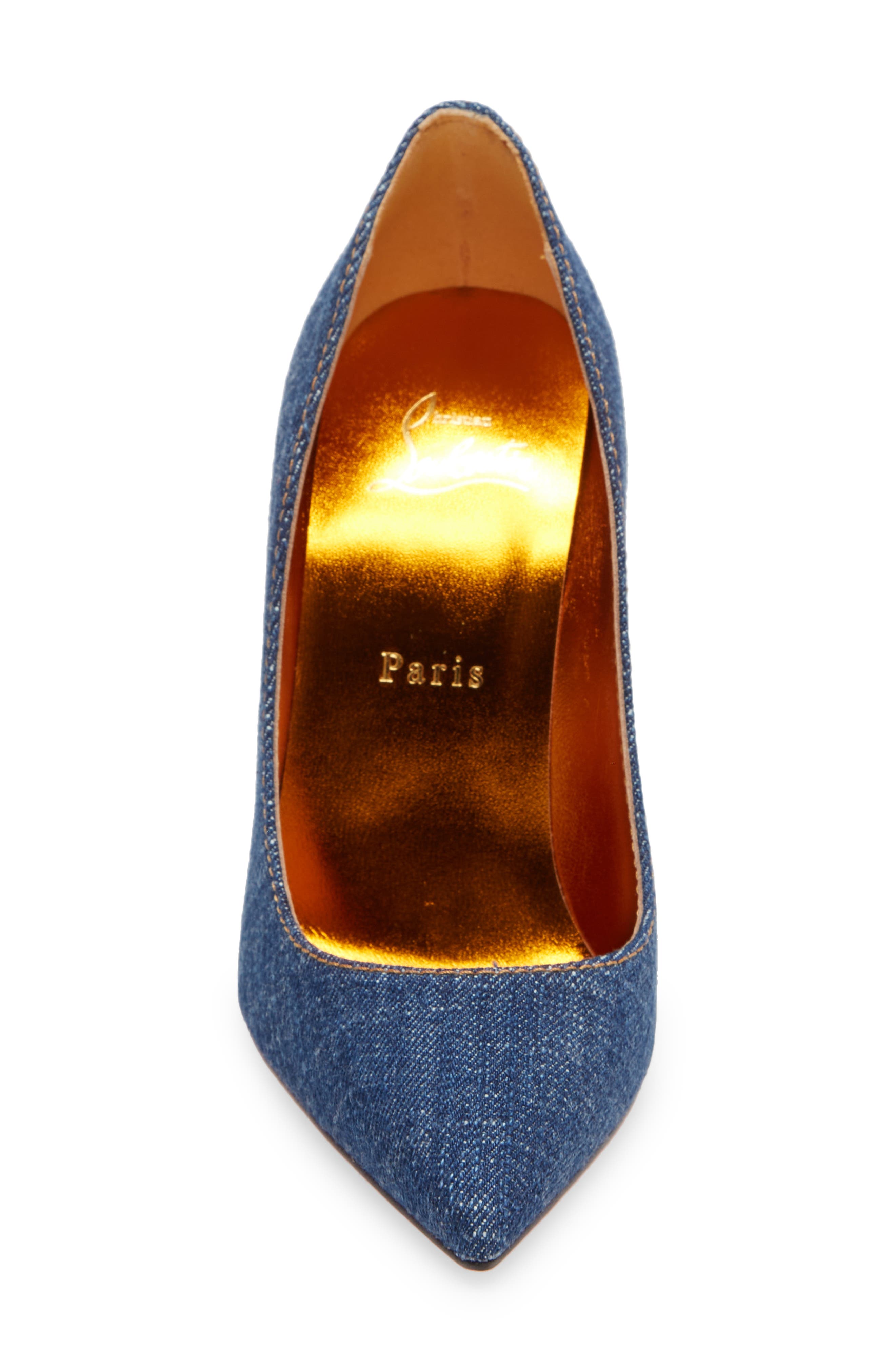 Christian Louboutin Kate Pointy Toe Pump, Alternate, color, 