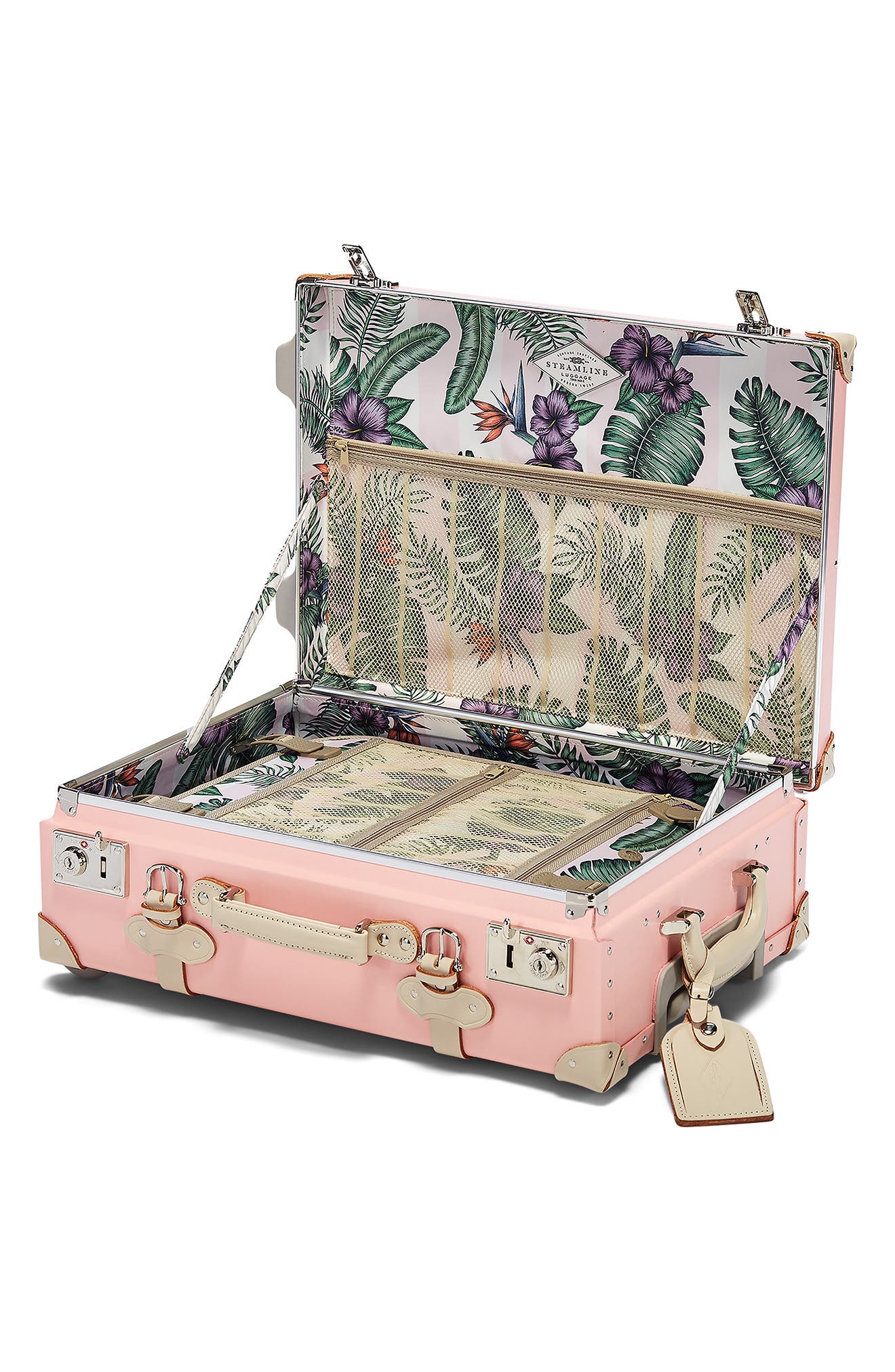 SteamLine Luggage The Botanist 20-Inch Rolling Carry-On, Alternate, color, 