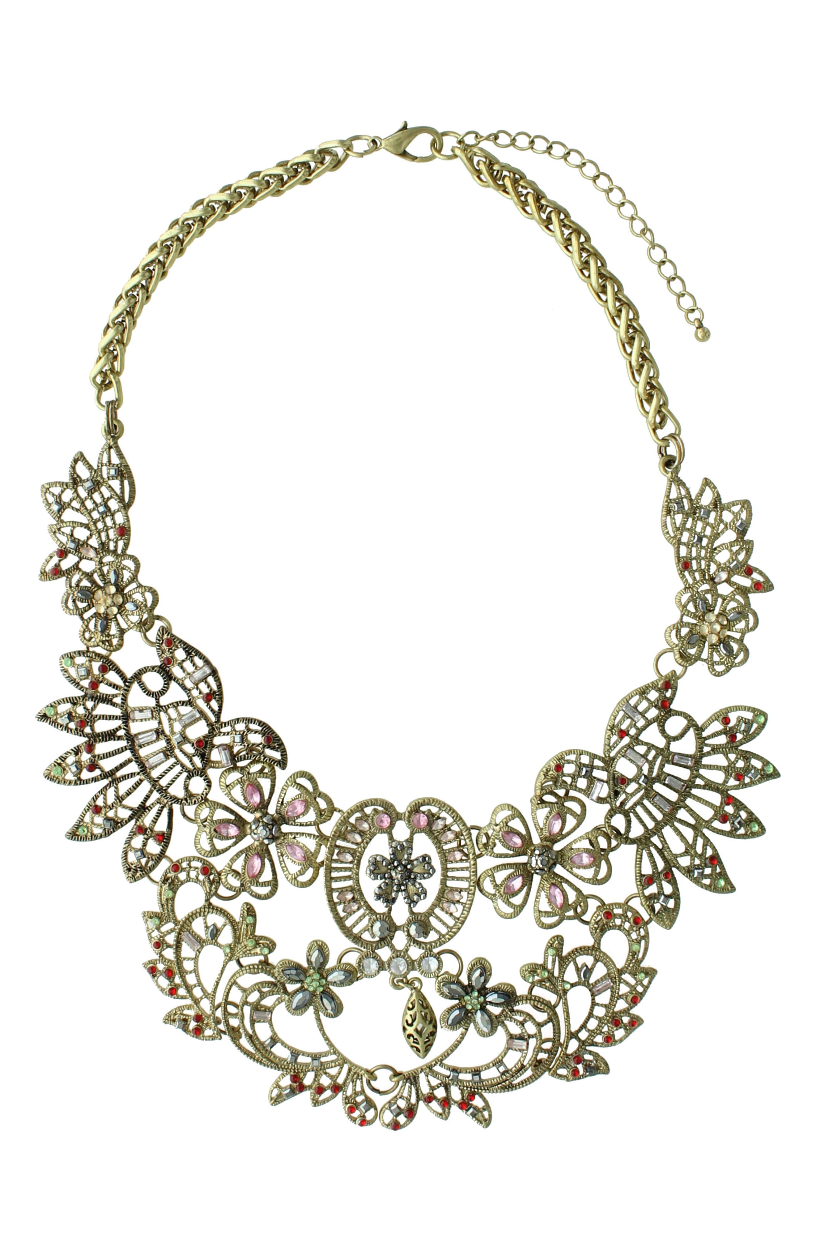 OLIVIA WELLES Chloé Statement Necklace