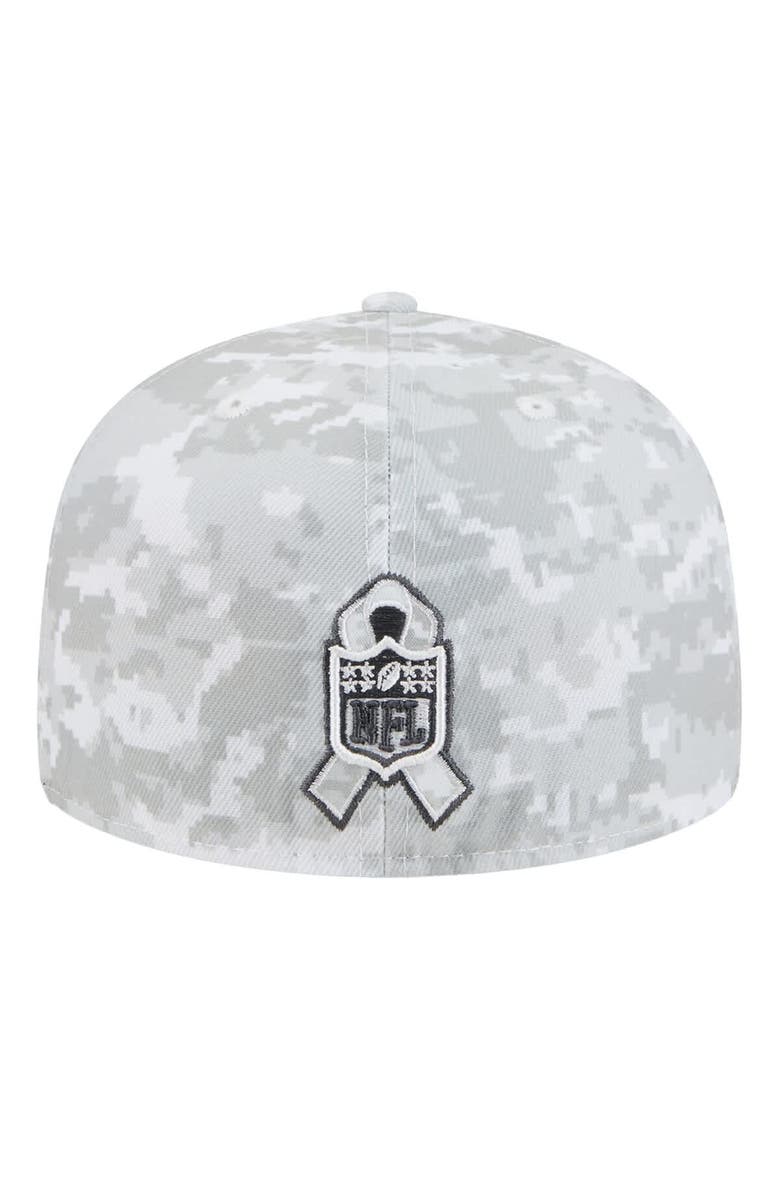 New Era Men
s New Era  Gray Pittsburgh Steelers 2025 Salute to Service Fan Pack 59FIFTY Fitted Hat, Alternate, color, Gray