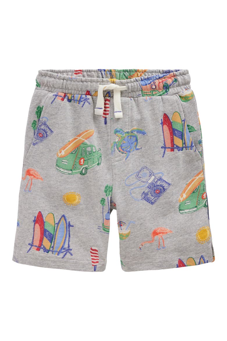 Kids' Print Drawstring Shorts, Main, color, HOLIDAY