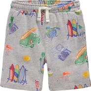 Mini Boden Kids' Print Drawstring Shorts