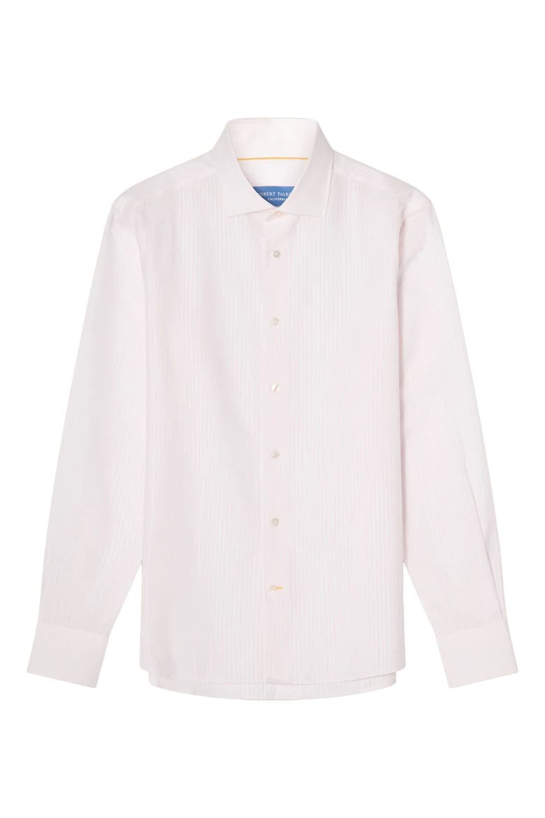 Reynolds Dobby Stripe Contemporary Fit Shirt, Alternate, color, Pale Pink