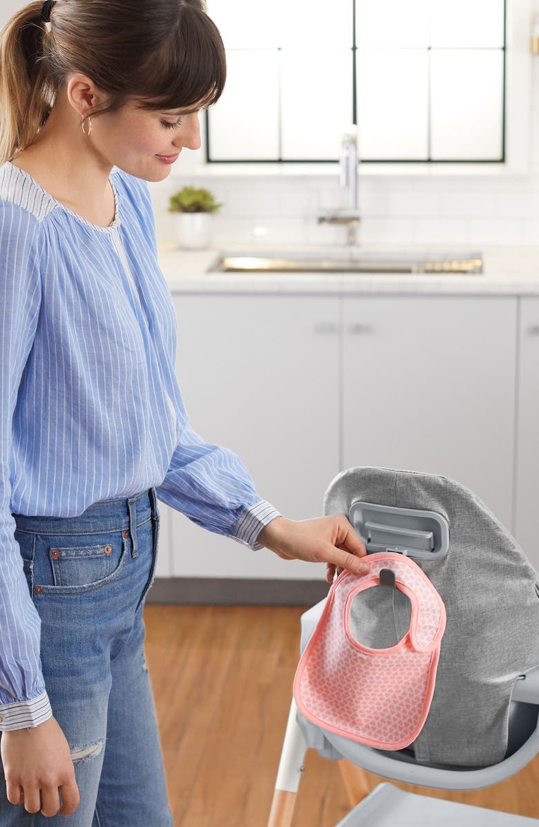 Skip Hop Sit-To-Step Highchair, Alternate, color, Grey/White