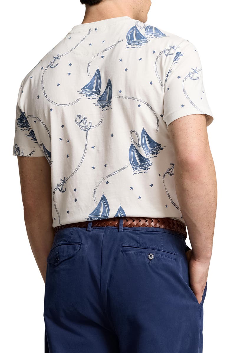 Polo Ralph Lauren Sail Cotton Jersey T-Shirt, Alternate, color, 