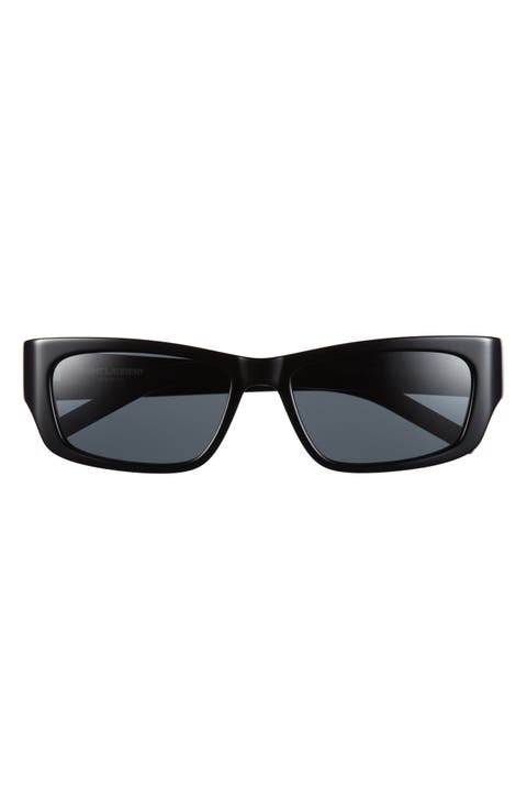 SL M182 Jazz 54mm Rectangle Sunglasses